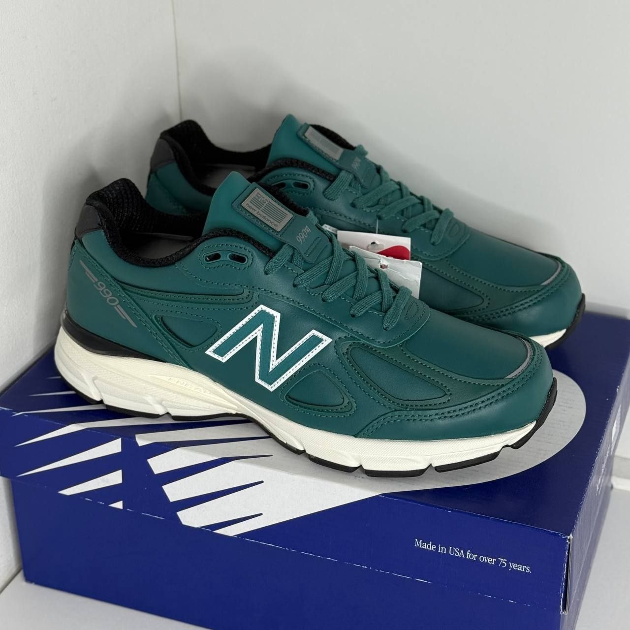 Кроссовки New Balance 990v4 x Teddy Santis Made in USA 'Vintage Teal'