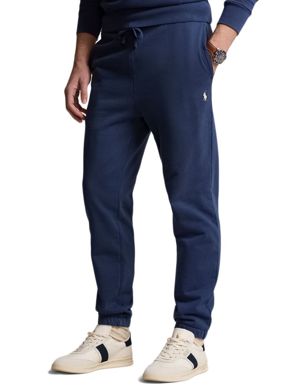 Джоггеры штаны Polo Ralph Lauren Loopback Fleece Sweatpant 'Navy'